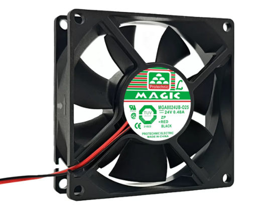 Picture of Protechnic Magic MGA8024HB-O25 Server-Square Fan MGA8024HB-O25