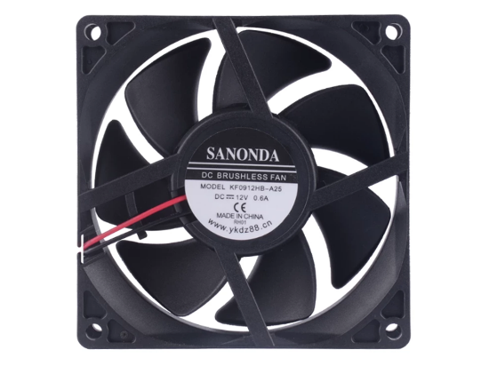 Picture of SANONDA KF0912HB-A25 Server-Square Fan KF0912HB-A25
