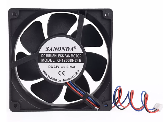 Picture of SANONDA KF12038H24B Server-Square Fan KF12038H24B