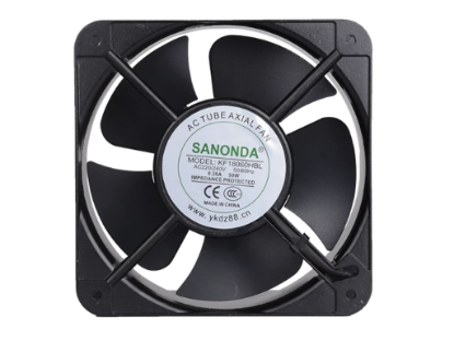 Picture of SANONDA KF18060HBL Server-Square Fan KF18060HBL, Alloy Framed
