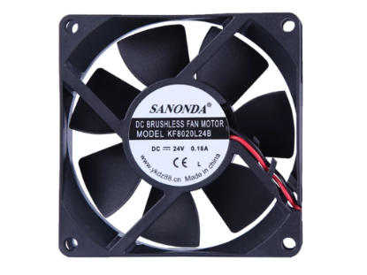 Picture of SANONDA KF8020L24B Server-Square Fan KF8020L24B