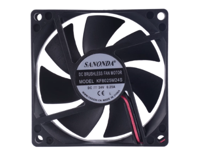 Picture of SANONDA KF8025M24S Server-Square Fan KF8025M24S