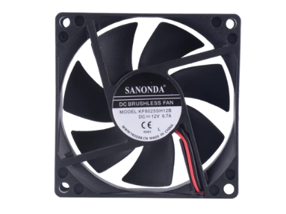Picture of SANONDA KF8025SH12B Server-Square Fan KF8025SH12B