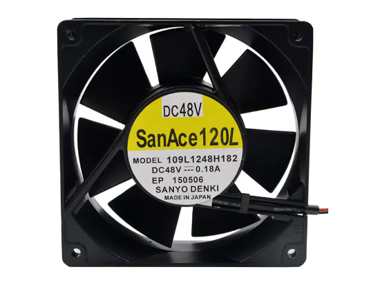 Picture of Sanyo Denki 109L1248H182 Server-Square Fan 109L1248H182, Alloy Framed