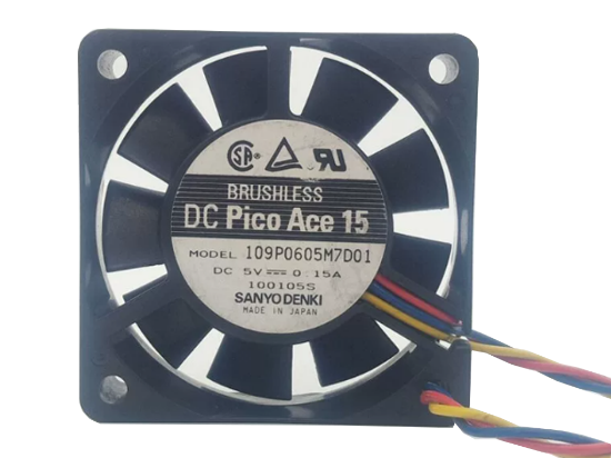 Picture of Sanyo Denki 109P0605M7D01 Server-Square Fan 109P0605M7D01