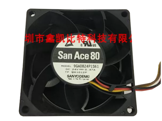 Picture of Sanyo Denki 9GA0824P1S61 Server-Square Fan 9GA0824P1S61