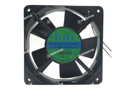 Picture of OEM Fan SA1225A2HBL Server-Square Fan SA1225A2HBL, Alloy Framed
