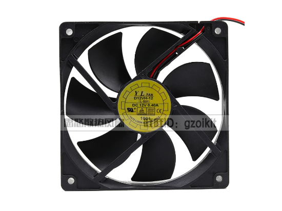 Picture of Y.L FAN / Yate Loon D12VH-12 Server-Square Fan D12VH-12