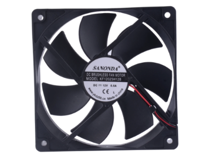Picture of SANONDA KF12025H12B Server-Square Fan KF12025H12B