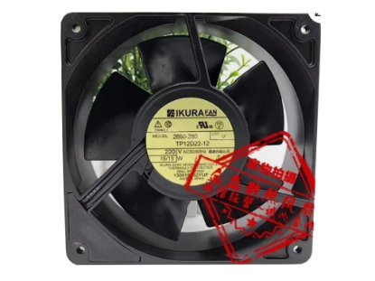 Picture of IKURA 2650-280 Server-Square Fan 2650-280, TP12D22-12