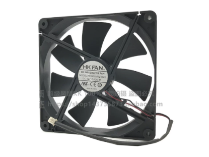 Picture of HK FAN AS14025H12-0001 Server-Square Fan AS14025H12-0001