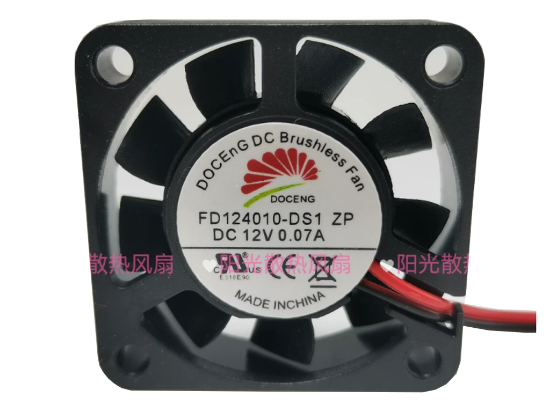 Picture of DOCENG FD124010-DS1 Server-Square Fan FD124010-DS1