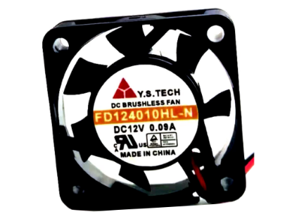 Picture of Y.S TECH FD124010HL-N Server-Square Fan FD124010HL-N