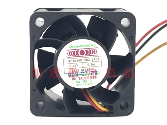 Picture of MECHATRONICS MD4028E12B2 Server-Square Fan MD4028E12B2, RSR