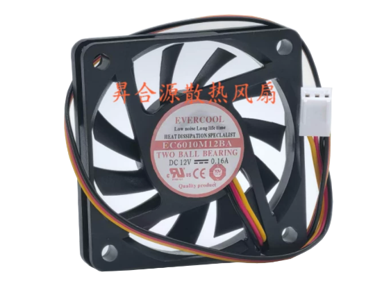 Picture of EverCool EC6010M12BA Server-Square Fan EC6010M12BA