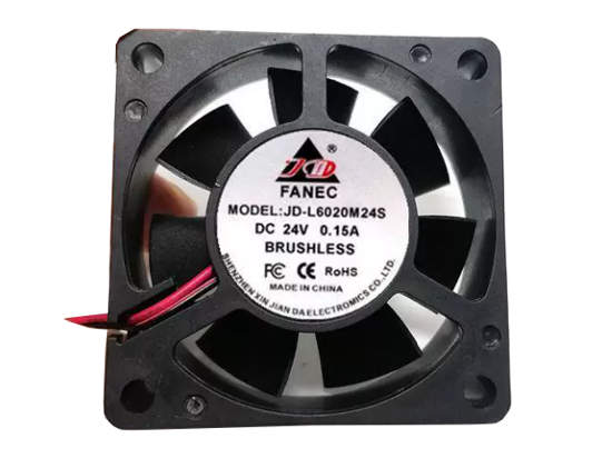 Picture of JD-FANEC / XIN JIAN DA JD-L6020M24S Server-Square Fan JD-L6020M24S