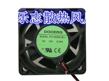 Picture of DOCENG FD126025-SL1 Server-Square Fan FD126025-SL1