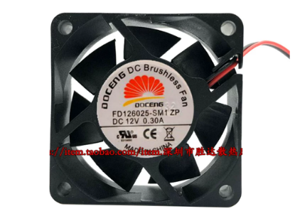 Picture of DOCENG FD126025-SM1 Server-Square Fan FD126025-SM1