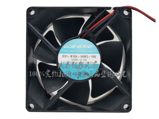 Picture of GLOBE MOTORS D31-B10A-04W2-100 Server-Square Fan D31-B10A-04W2-100
