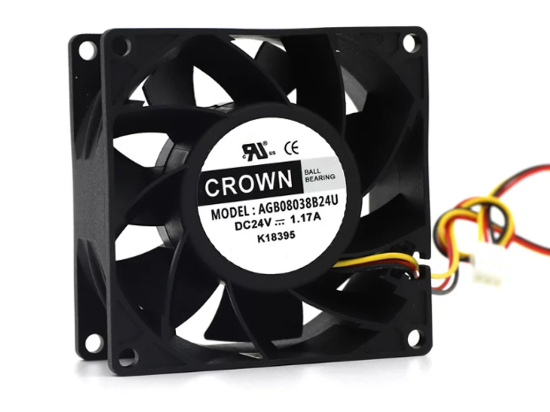 Picture of CROWN AGB08038B24U Server-Square Fan AGB08038B24U