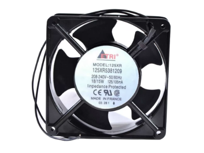 Picture of ETRI 125XR5381209 Server-Square Fan 125XR5381209