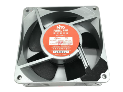 Picture of NTO / IKURA SEIKI PF-120-2 Server-Square Fan PF-120-2