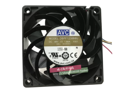 Picture of AVC DBPF1238B8U Server-Square Fan DBPF1238B8U, Y001
