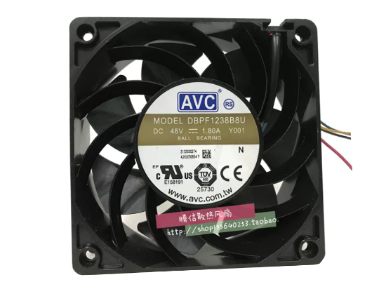 Picture of AVC DBPF1238B8U Server-Square Fan DBPF1238B8U, Y001