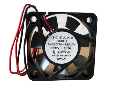 Picture of ICFAN / SHICOH F4010GB-12RCV Server-Square Fan F4010GB-12RCV