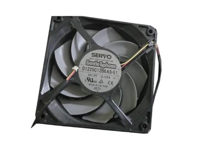 Picture of Japan Servo D1225C12B6AS-51 Server-Square Fan D1225C12B6AS-51