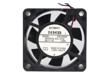 Picture of NMB-MAT / Minebea 06020VA-24L-CAS Server-Square Fan 06020VA-24L-CAS, SDU8596