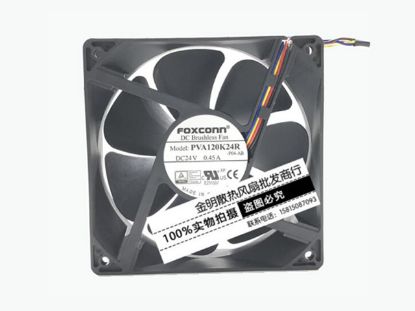 Picture of Foxconn PVA120K24R Server-Square Fan PVA120K24R, -P04-AB