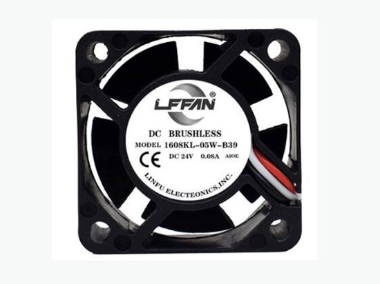 Picture of LFFAN / LINFU 1608KL-05W-B39 Server-Square Fan 1608KL-05W-B39
