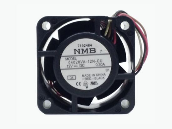 Picture of NMB-MAT / Minebea 04028VA-12N-CU Server-Square Fan 04028VA-12N-CU, 04