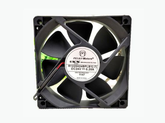 Picture of PELKO R1225H24BPLB1 Server-Square Fan R1225H24BPLB1, -7