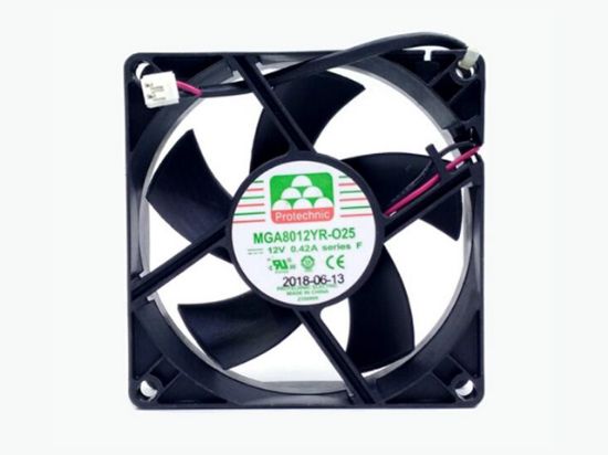 Picture of Protechnic Magic MGA8012YR-O25 Server-Square Fan MGA8012YR-O25, F