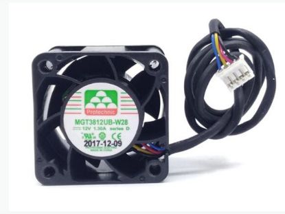 Picture of Protechnic Magic MGT3812UB-W28 Server-Square Fan MGT3812UB-W28, D