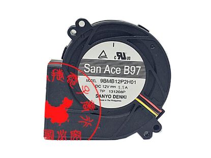 Picture of Sanyo Denki 9BMB12P2H01 Server-Blower Fan 9BMB12P2H01