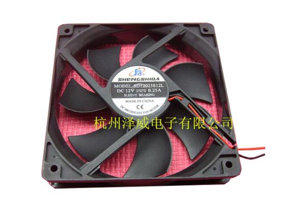 Picture of SHENGSHIDA SD12025S12L Server-Square Fan SD12025S12L