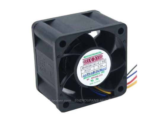 Picture of MECHATRONICS MD4028H12B1 Server-Square Fan MD4028H12B1, +6 RSR