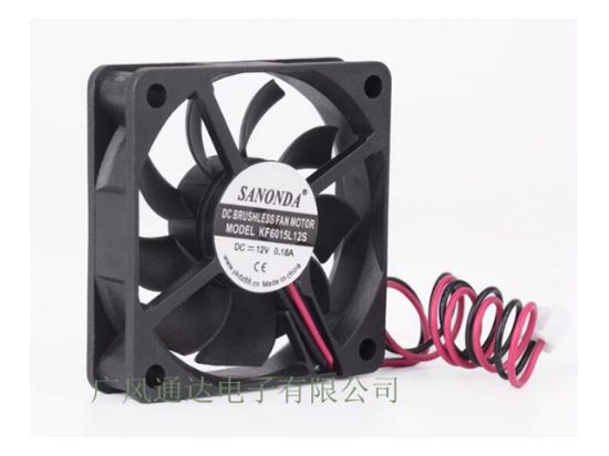 Picture of SANONDA KF6015L12S Server-Square Fan KF6015L12S