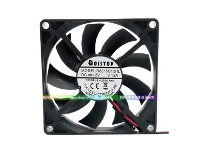 Picture of BOSSTOP D8015B12HL Server-Square Fan D8015B12HL
