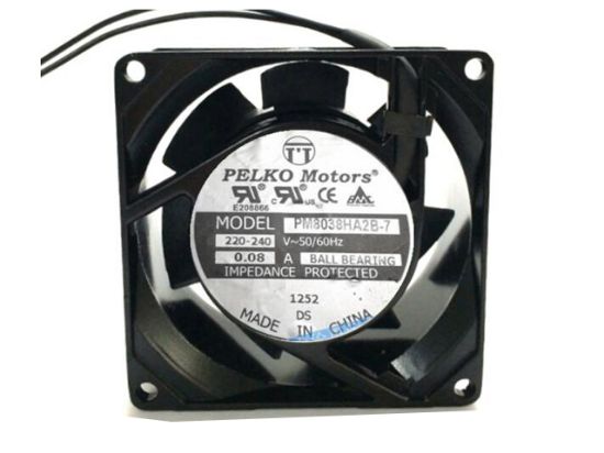 Picture of PELKO PM8038HA2B-7 Server-Square Fan PM8038HA2B-7