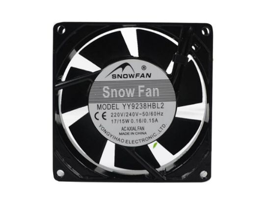 Picture of SNOW FAN / YONGYIHAO YY9238HBL2 Server-Square Fan YY9238HBL2