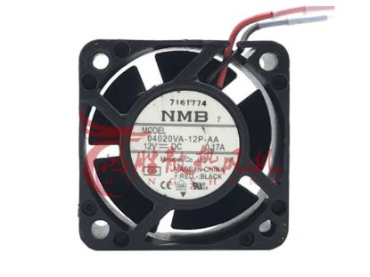 Picture of NMB-MAT / Minebea 04020VA-12P-AA Server-Square Fan 04020VA-12P-AA, 00