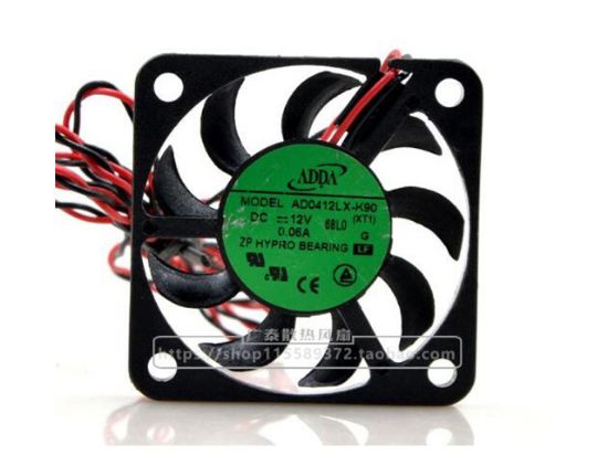 Picture of ADDA AD0412LX-K90 Server-Square Fan AD0412LX-K90