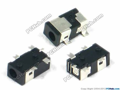 Picture of UPH Tip 0.7mm Jack- DC For Laptop (2.5/0.7)mm,  SMD 5-pin, For Tablet PC etc