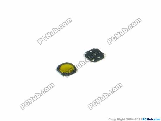 Picture of UPH Component Switch- Push Button  4.8x4.8x0.8mm, Short-leg
