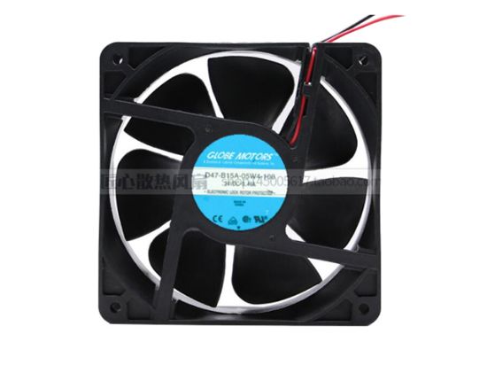 Picture of GLOBE MOTORS D47-B15A-05W4-100 Server-Square Fan D47-B15A-05W4-100