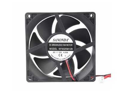 Picture of SANONDA KF9025M12B Server-Square Fan KF9025M12B